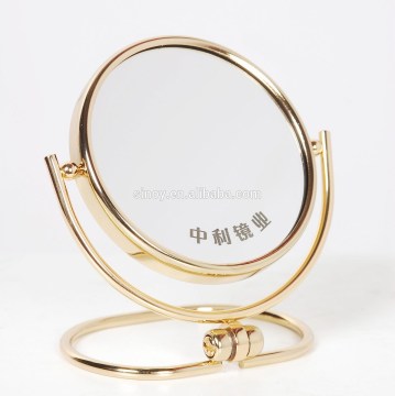 HOT! SINOY.Fashion Design Double-side pocket round mirror,One side is flat mirror, the other side is 3x magnifying mirror