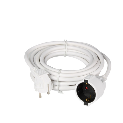 KYFEN black/white Gernany type extension cord for fridge