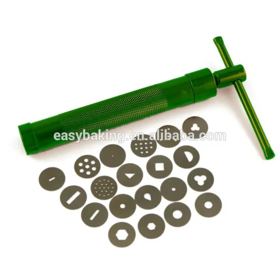 20 Dischi Decorativi Metal Gun Ulitimate Clay Extruder