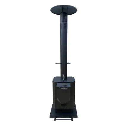 Factory Direct Sale Outdoor Wooden Pellet Heaters Stainless Steel Pyramid Patio Heaters