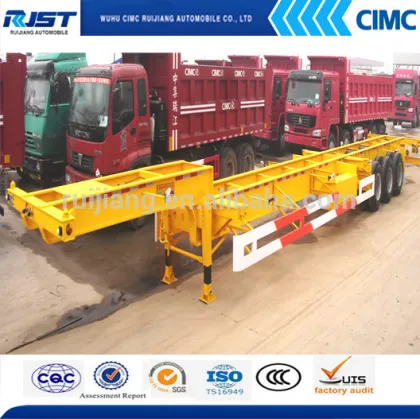 CIMC Brand Container Skeleton Trailer