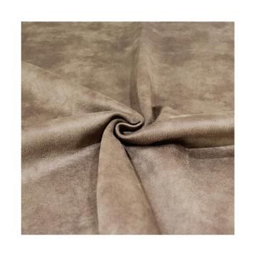 Kilang Bronzing Foil Suede Fabric untuk Sofa dan Kereta Upholstery