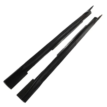 PP Gloss Black Side Spoiler Side Skirts for Infiniti Q50 2014-2019