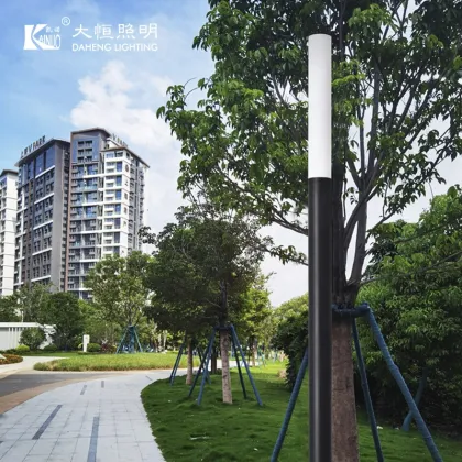 IP65 Customizable Outdoor LED Cylinder Post Top Lights