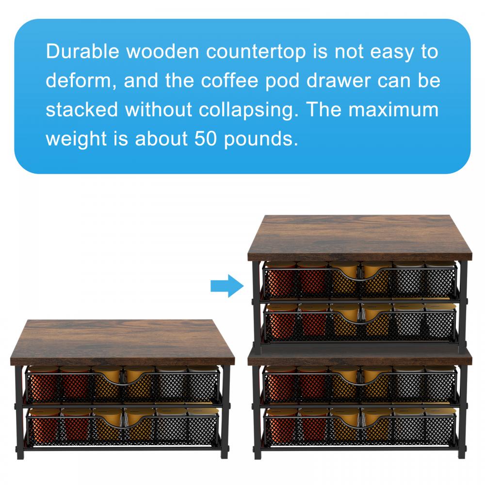 2 Tier Coffee Pod Drawer