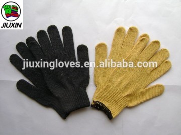 Cotton knitted glove