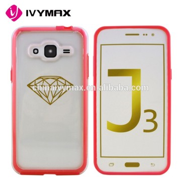 Best selling products for samsung galaxy j3 sublimation shockproof mobile phone case