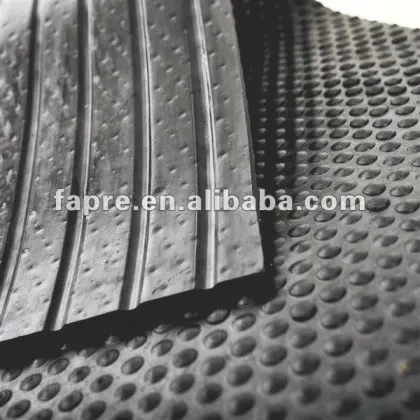 agricultural black equine rubber stable mats