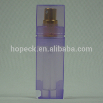 design your own perfume bottle plastic shell with empty glass vial