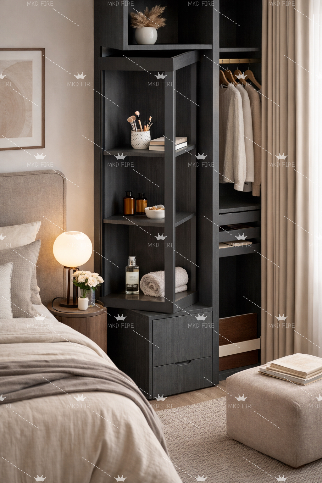 MKD 360° Rotating Cabinet Hardware: The Ultimate Space-Saving Solution