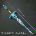 LED Light Up Jogo Personagem Cosplay Espada Prop