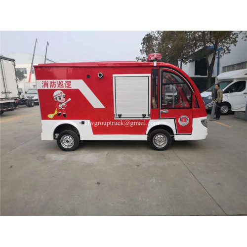 Electric four-wheel fire truck 1000L