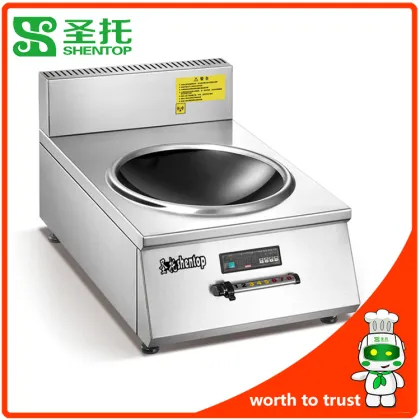 Shentop STCA-A6N Commercial Hotel Electromagnetic 6000W Cooking Induction Cooktops
