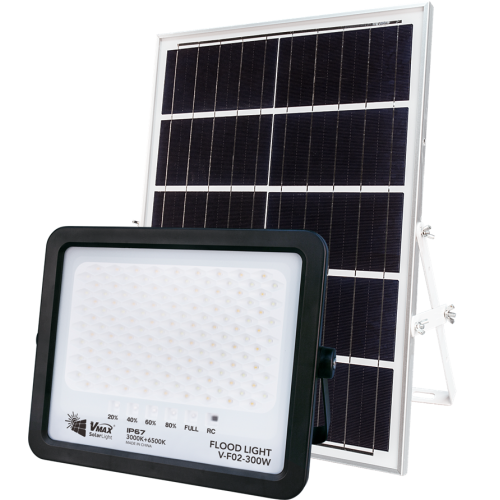 luz de inundação solar ip65