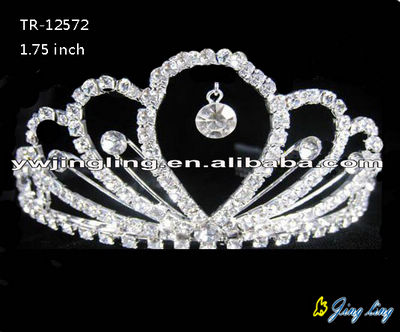 Crystal wedding crowns bridal hair jewelry