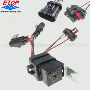 Interruptor de relé automotriz modificado para requisitos particulares del arnés de cable