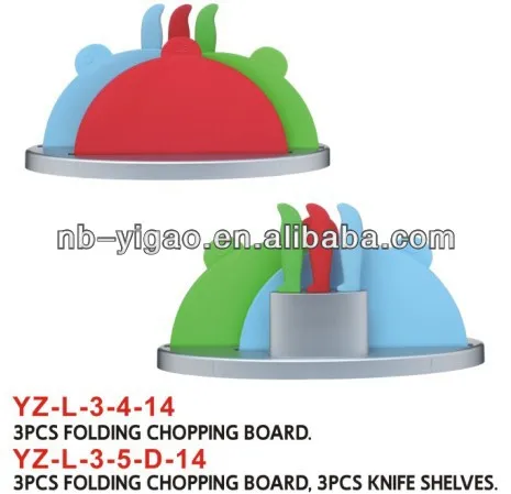 3 pieces folding chopping board