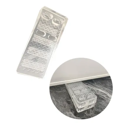 Customizable Transparent Door Stopper: Durable Anti-collision Door Clip