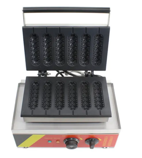 factory price hot dog waffle maker with CE for sale