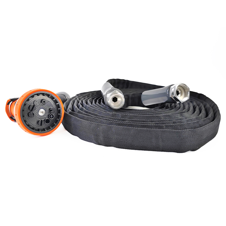 Flat water hose