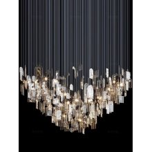 Customizable Modern crystal chandelier pendant light