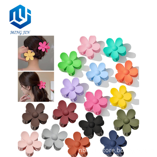 New Arrival Candy Color Mini 7cm Flower Hair Claw Clips - Daisy Claw Hair Clips for Women