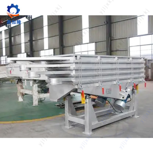 Kapasitas resin pemisah ayakan vinbrating linear