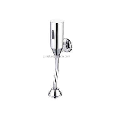 X7430 Brass Chrome Finishing Wall-Mounted Automatic Sensor Urinal Flash Valve