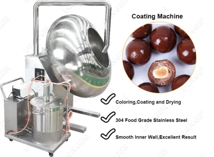 Chocolate-Coating-Pans for Nuts and Peanuts
