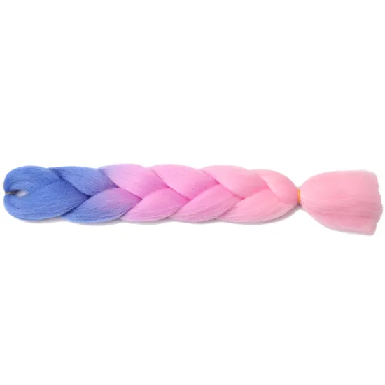 Wholesaler Asymmetrical Gradient Colors Braiding Extension