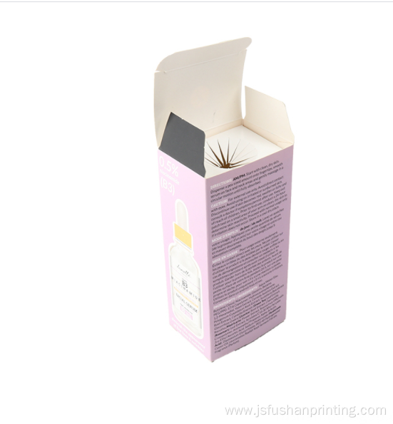 Custom logo paper box printing cosmetic skincare