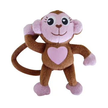 Monkey keychain/plush keyring, suitable for kids, children and adults