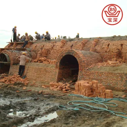 China New Hoffman Kiln for Clay Red Brick Factory