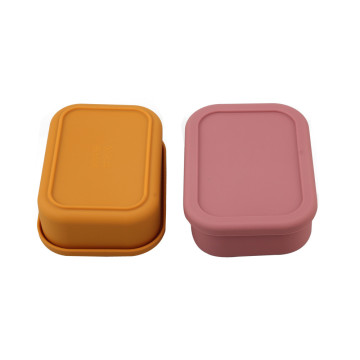 Food Grade Silicone Kids Bowls Lunch Box Set