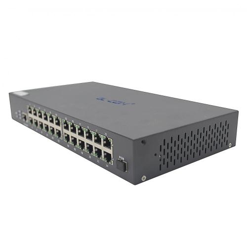 Optical Fiber EPON ONU With 24FE RJ45 Ports
