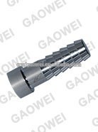 Plug hose Barb 3/8" Stainless steel, barbed plug, beer stem