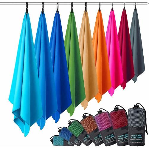 China Microfiber Suede Quick Dry Sports Sweat Towels Supplier