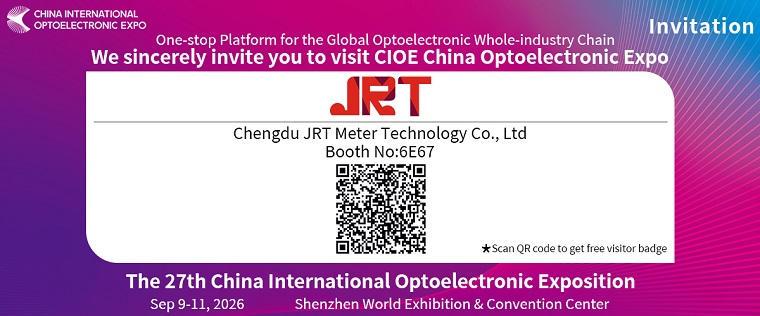 JRT Exhibition Booth 6E67 laser range finding
