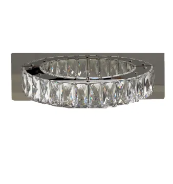bedroom led crystal light rings decorative wall lamp