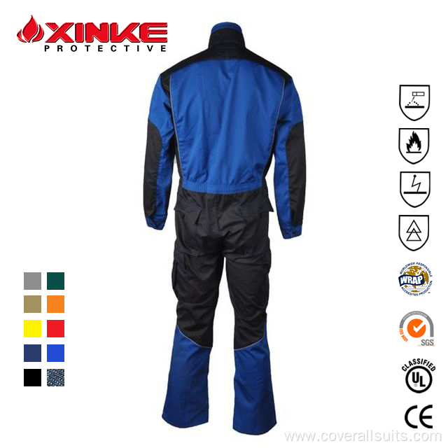 Reflective Fire Resistant Clothing for Petroleum Workers