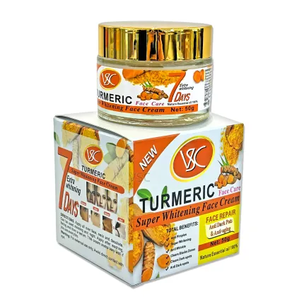50G Super Whitening Turmeric Face Cream for Skin Brightening and Spot Removal