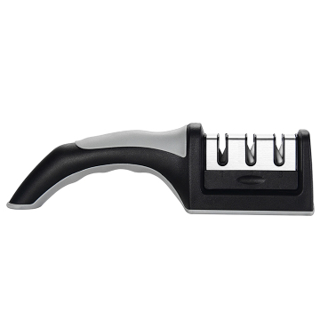 Hot Sell 3 Stage Knife Sharpener for Straight and Serrated Knives