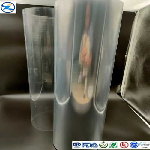Película de PVC transparente de 0.3 mm para empacar