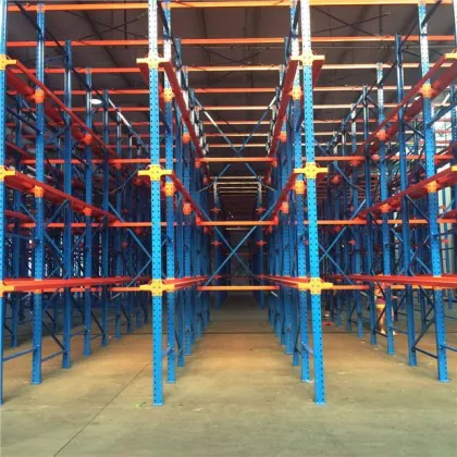 Dongguan rack supplier warehouse storage rack system drive thought drive in racking