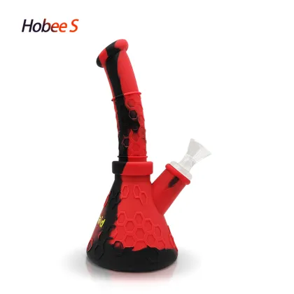 8.5" Hobee S Silicone Beaker Water Pipe