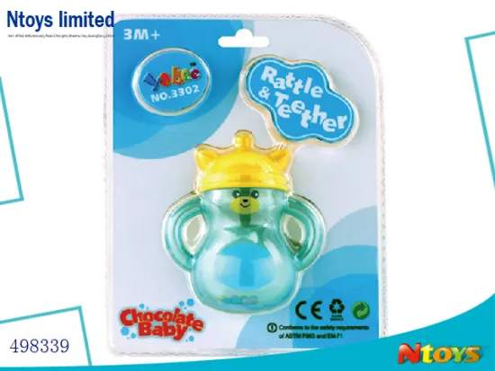 HOT SELLING LOVELY SHAPE ABS BABY RATTLE , 6520608