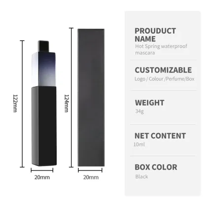  Waterproof Silk Fiber Mascara for Diving: Lengthening and Hypoallergenic Formula