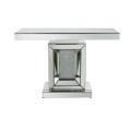 Mirorement Crystal Console Glass Silver