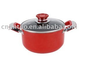 Aluminum Stockpot with Glass Lid