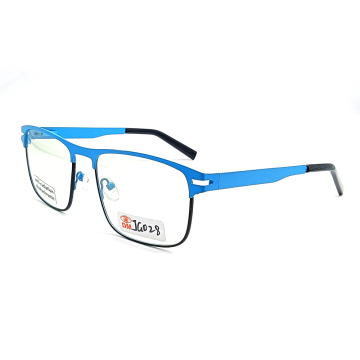 Custom Logo JG028 Metal Optical Glasses: Polygon Eyeglasses Frames Suitable for Both Men and Women with Photochromic Lenses